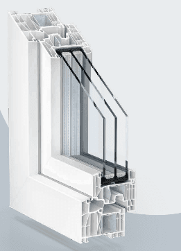 KÖMMERLING 88 MD Fenster - energieeffizientes Kunststofffenster